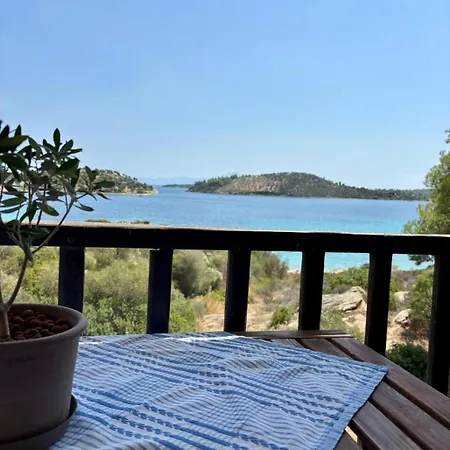 Aquamarine Seaside - Lagonisi Sithonia Halkidiki شقة أورموس باناجياس